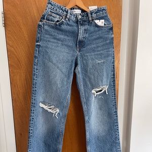 Zara Wide Leg Full Length jeans